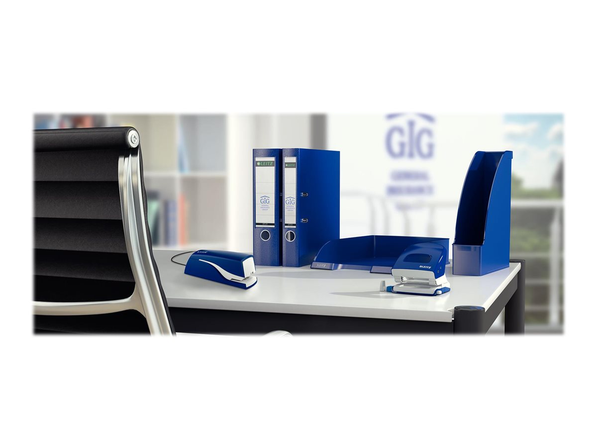 1 Agrafeuse électrique Leitz NeXXt bleue foncé