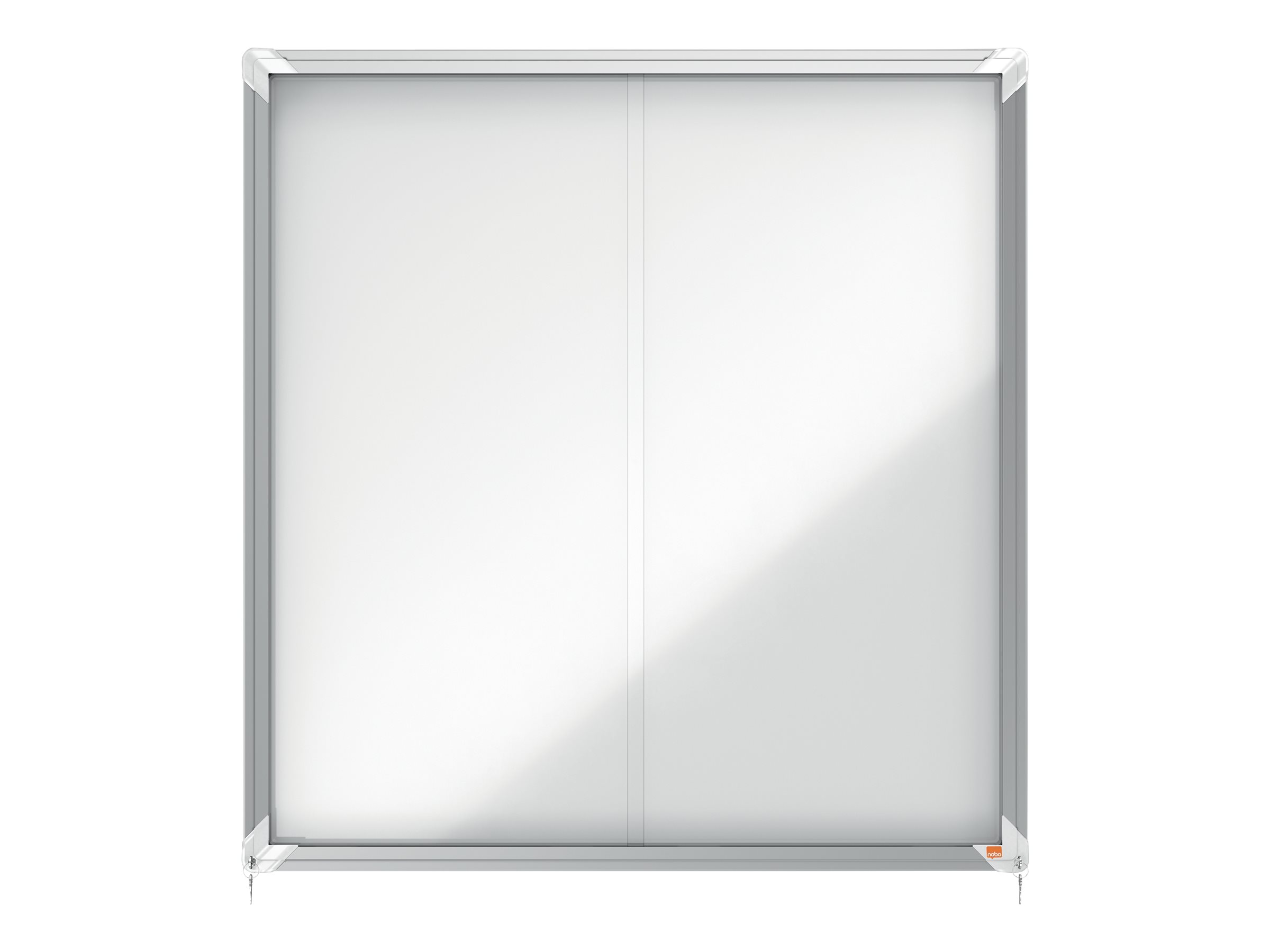 1 Vitrine d'intérieur 12xA4 PREMIUM PLUSNobo magnétique - Blanc
