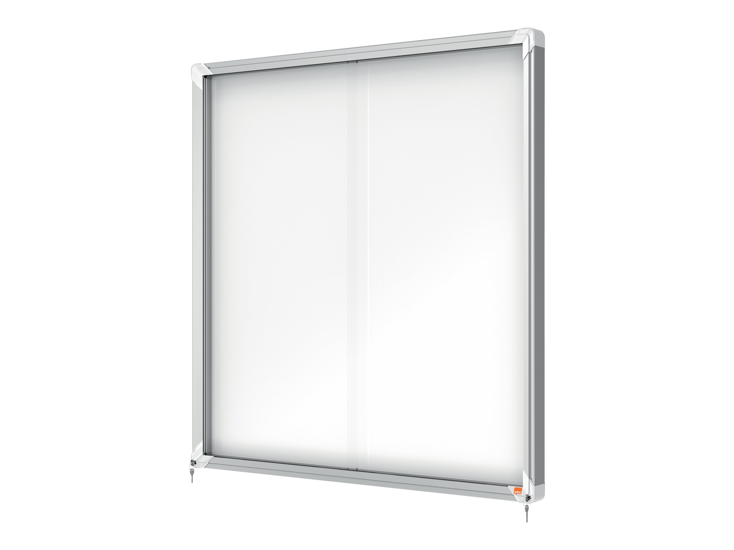 1 Vitrine d'intérieur 12xA4 PREMIUM PLUSNobo magnétique - Blanc