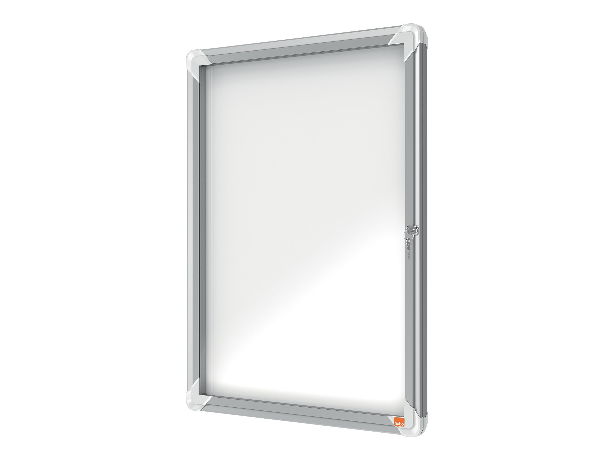 1 Vitrine d'extérieur 4xA4 PREMIUM PLUS Nobo magnétique -  Blanc