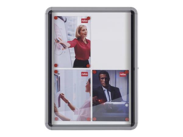 1 Vitrine d'intérieur 8xA4 PREMIUM PLUS Nobo magnétique