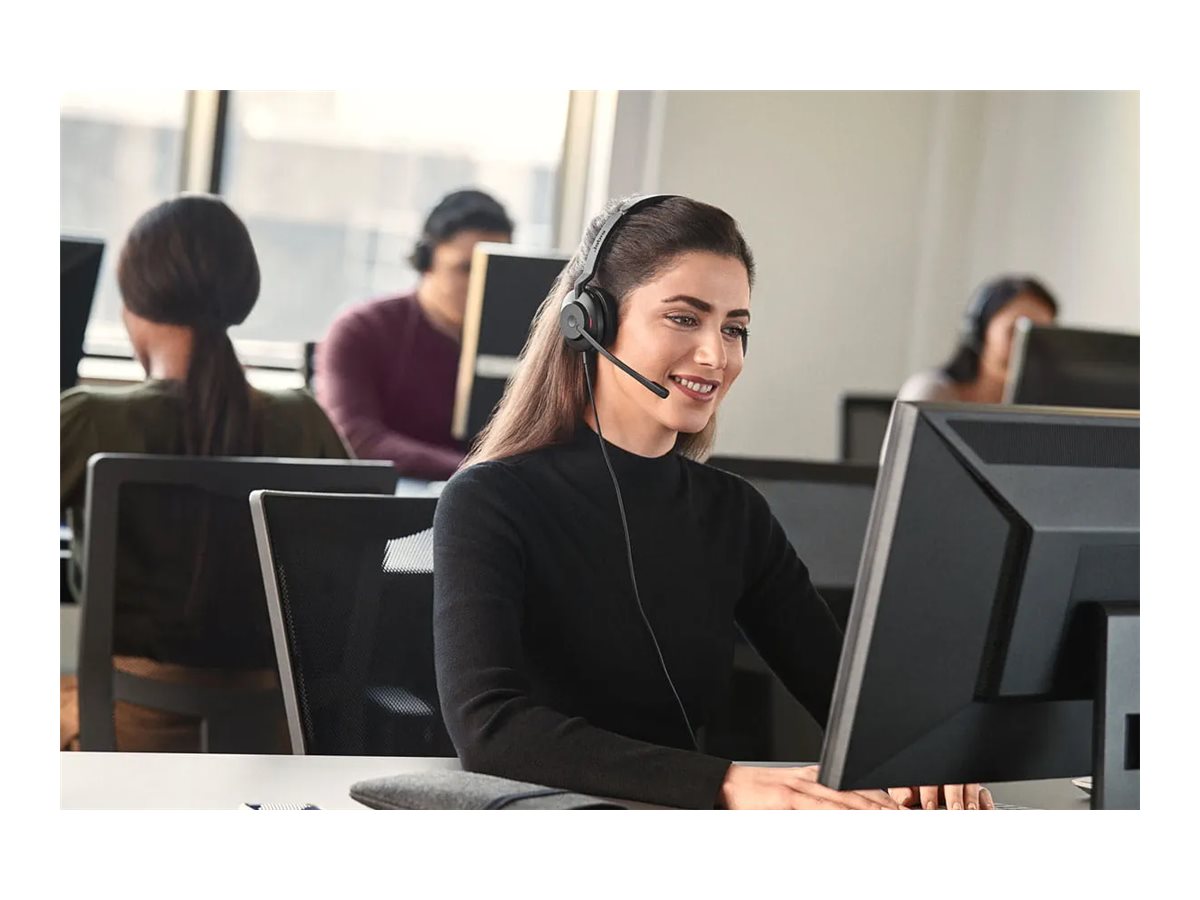 1 Casque téléphonique filaire Evolve 2 30 SE Duo MS USB-A JABRA