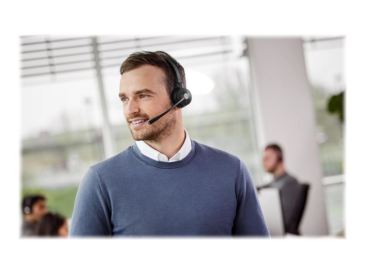 1 Casque téléphonique sans fil Engage 55Duo MS USB-C JABRA