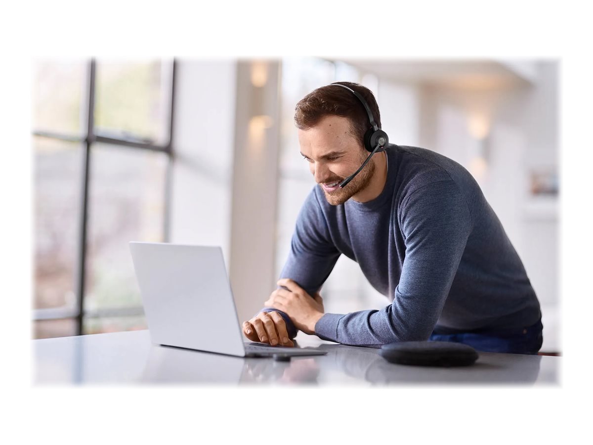 1 Casque téléphonique sans fil Engage 55Duo MS USB-C JABRA
