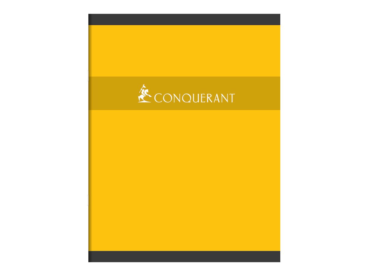 1 Cahier agrafé Conquérant 70g, 17x22 cm,5x5,96 pages