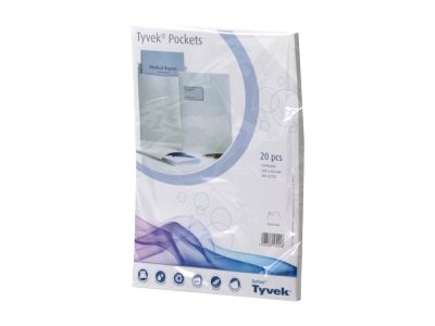 1 Sachet de 20 Pochettes TYVEK blanc indéchirable 229x324 mm