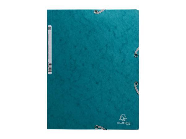 1 Lot de 4 Chemises élastiques 3 rabats Skandi coloris assortis Exacompta
