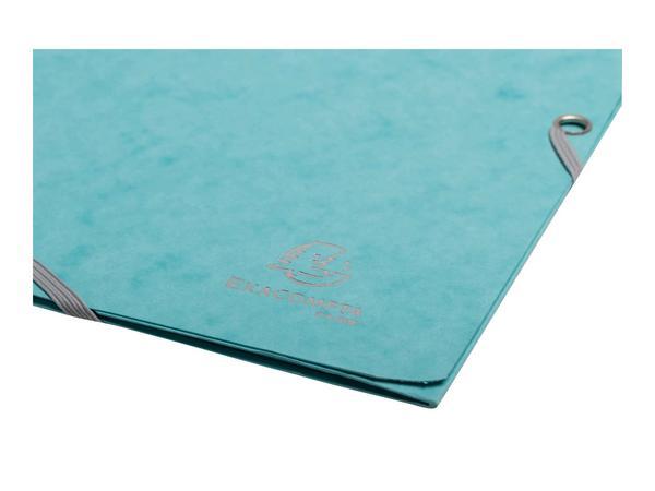 1 Lot de 4 Chemises élastiques 3 rabats Skandi coloris assortis Exacompta