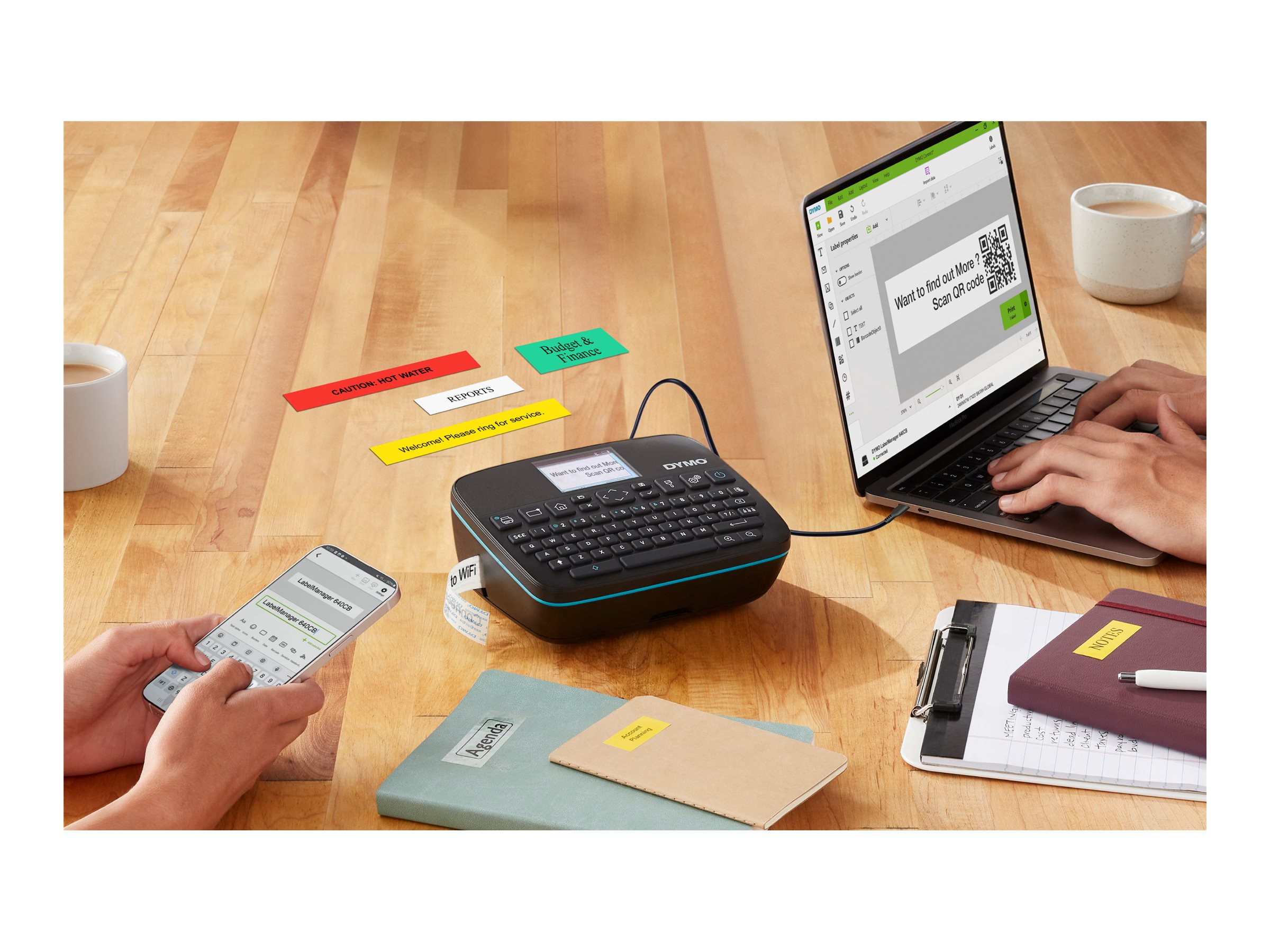 1 Titreuse DYMO Label Manager 640 CB Clavier QWERTY