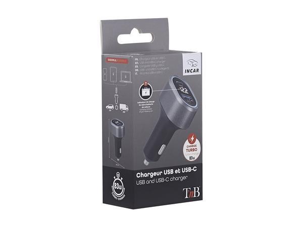 1 Chargeur allume cigares USB