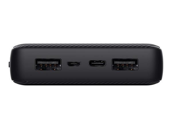 1 Batterie externe Powerbank Trust PrimoEco 20.000 mAh - Noir