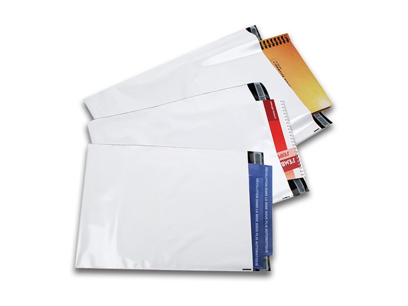 1 Lot de 10 Pochettes polyéthylène 360x485 mm - GPV Pack'n Post