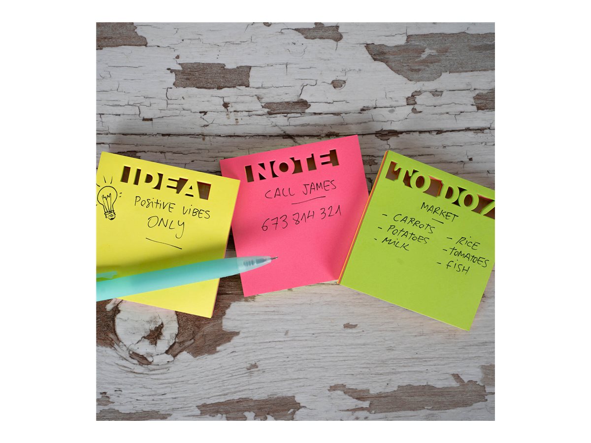 1 Bloc notes adhésives 75x75 mm "To do"