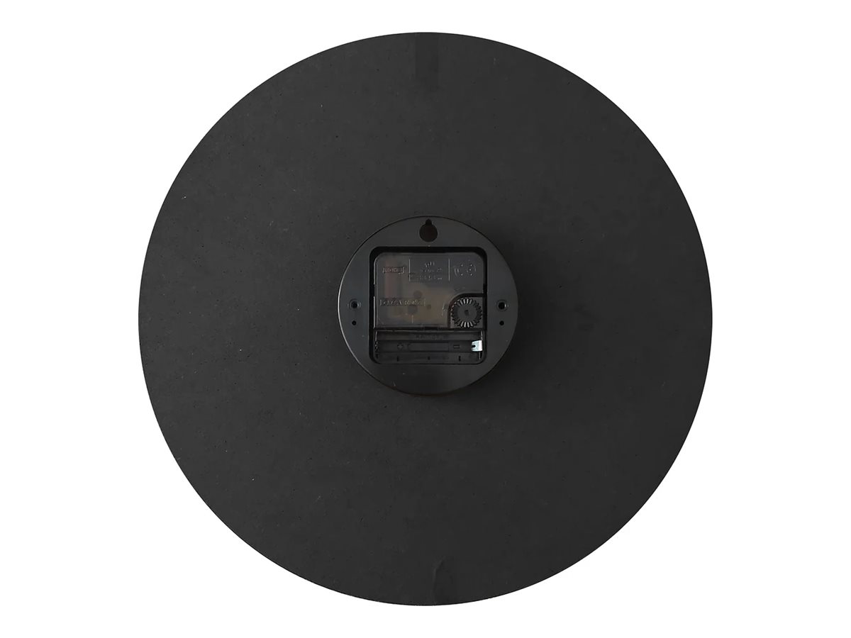 1 Horloge Oxford Savana Bois MDF - Noir