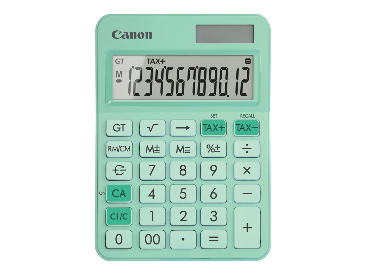 1 Calculatrice Canon LS 125KB Verte 12 chiffres