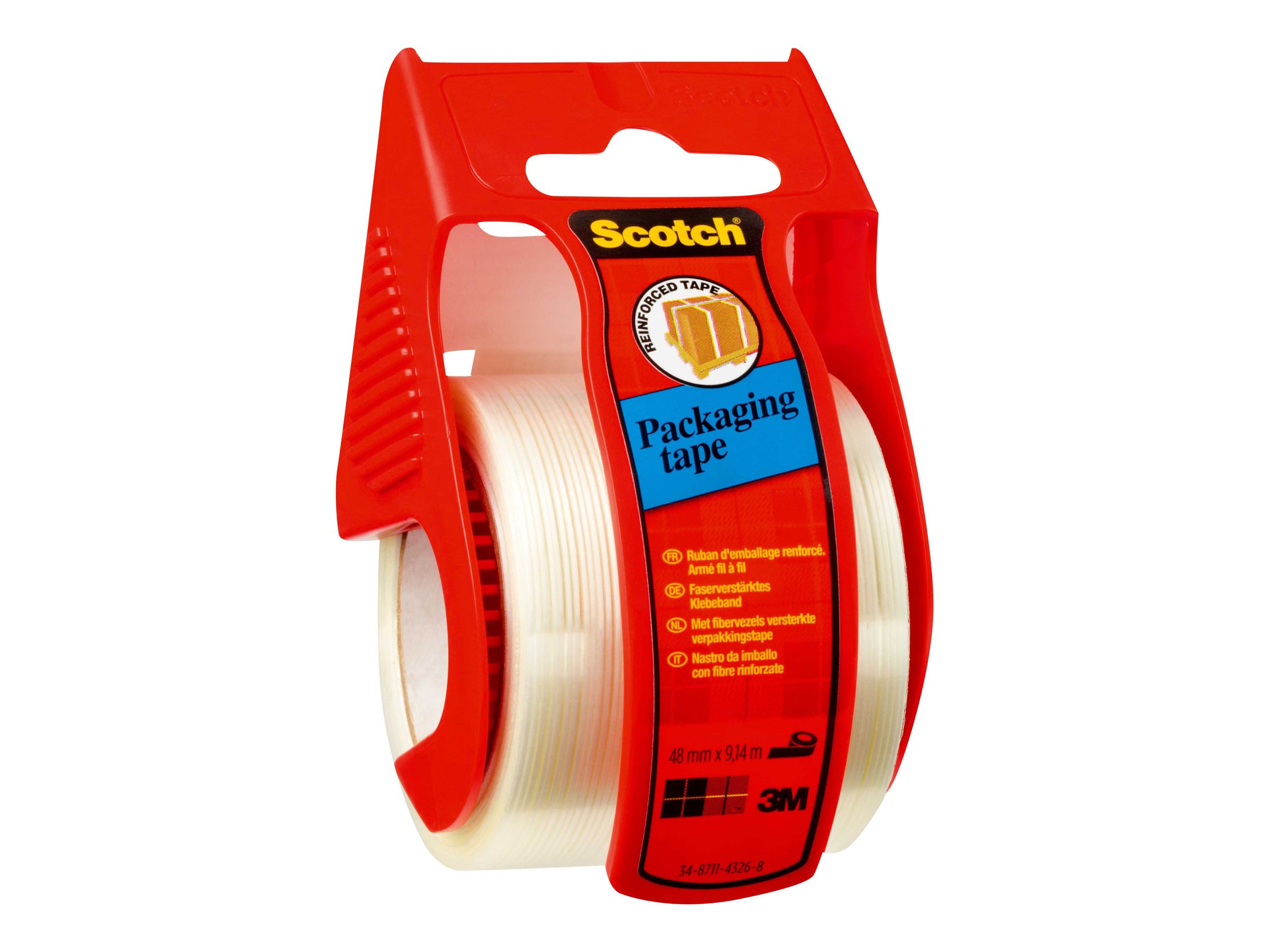 1 Adhésif d¿emballage Scotch® extra-résistant transparent 48 mm x 20,3 m