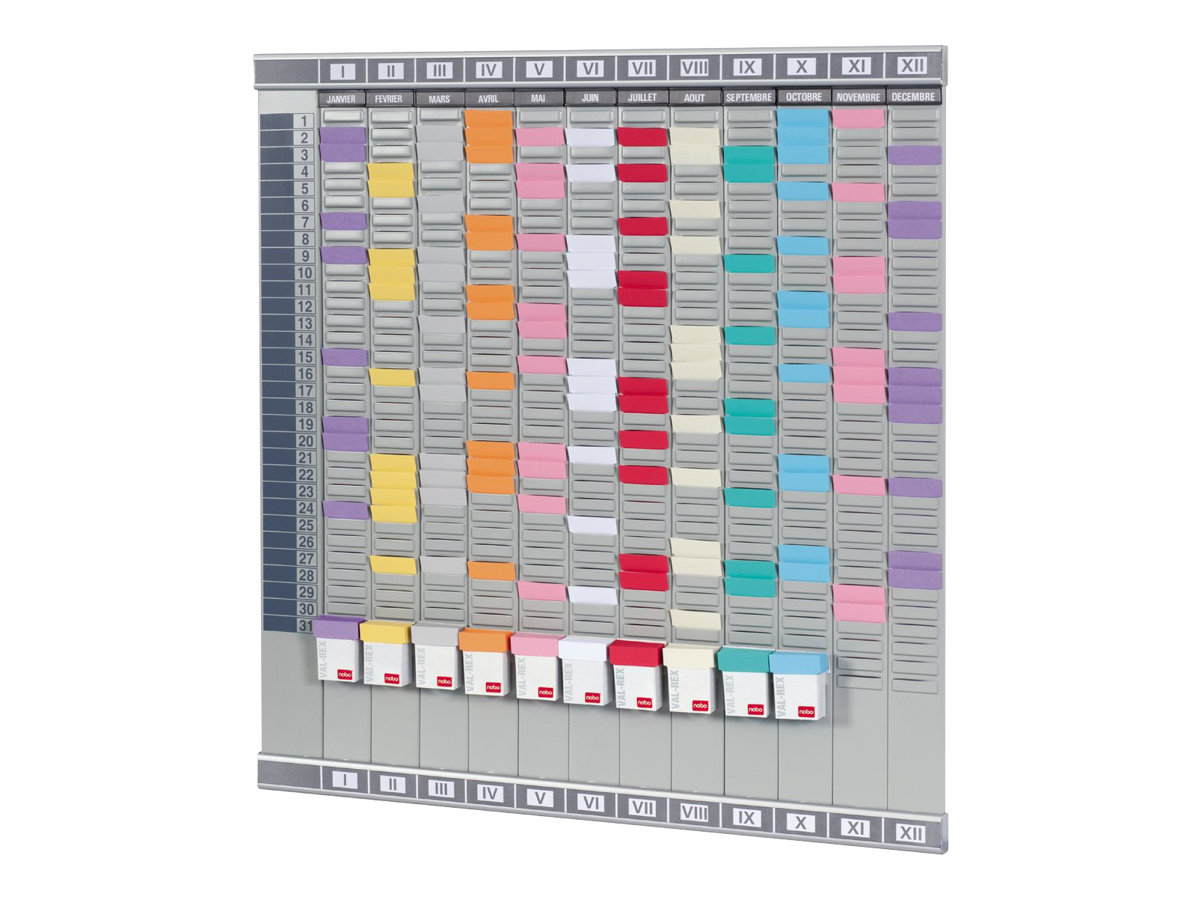 1 Planning Kit 12 colonnes annuelle ou mensuelle